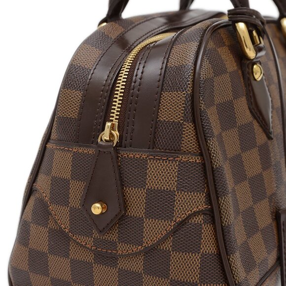 LOUIS VUITTON Brown Damier Boston Bag - Picture 4 of 10